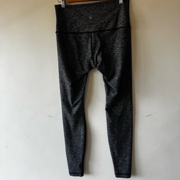 Lululemon wunder under high rise tight heathered black - Picture 5 of 8